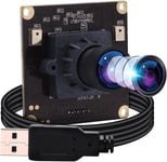 Web Caméra 4K Ultra Hd 3840 X 2160@30 Fps Avec Objectif Sans Distorsion Capteur Imx317 Webcam Pc Pour Windows/Mac/Linux, 2160P Usb Pour Ordinateur Portable Usb4Khdr01-V100[VID065818]