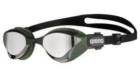 Arena  cobra tri swipe  mirror   silver army    lunettes triathlon