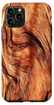 iPhone 11 Pro Realistic timber Grain Rustic Nature Design Patterns Retro Case