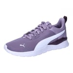 PUMA Mixte Enfant Anzarun Lite Jr, Pale Plum Puma White Midnight Plum, 39 EU