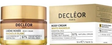 Decleor White Magnolia Rosy Cream 50ml (New) - Free Postage