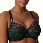 PrimaDonna BH San Angel Full Cup Bra Svart blomstre F 80 Dame