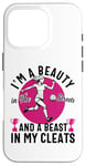 iPhone 16 Pro I'm a Beauty in The Streets Soccer Girl For Daughter Women Case