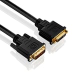 PureLink PI4100-030 Câble d'extension Single Link DVI (WUXGA (1920x1200)), DVI-D mâle (18+1) à DVI-D femelle (18+1), certifié, 3,00m, noir