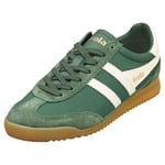 Gola Tornado Mens Green Off White Casual Trainers - 7 UK