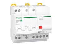 Schneider Electric Resi9 Xp Rcbo/Kombinationsbrytare 3Pn C Karakteristisk 16A 6Ka 30Ma Klass A 90Mm