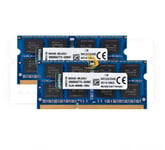 Kingston 2x 8GB DDR3 1333mhz 2RX8 PC3-10600S 204pin SODIMM Laptop Memory RAM 8$8