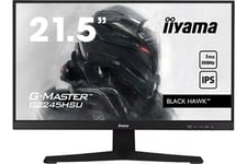 21.5'' G-Master Black Hawk, dalle IPS, FreeSync, 1920x1080 a100Hz, 1ms, 300cd/m², 1000:1, Haut-parleurs, 1xHDMI, 1xDisplayPort, USB HUB (2x2.0), 1ms, Black Tuner