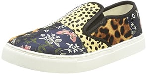 Desigual Femme Chaussures à Enfiler on_ANI Basket, Marron, 40 EU