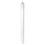 Rayher bougie cierge de communion à décorer 3cm ø 100 % paraffine blanc, 3130400