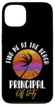 iPhone 13 Principal Off Duty Find Me At The Beach Sunset Teaching Case