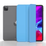 (2018 2020 iPad 12.9Blue) Uuteen 2021 iPad Pro 11:n 2. sukupolven koteloon 2018 iPad Pro 11 Case iPad Pro 12.9 2021 pehmeä silikonikuori Automaattinen Sleep/Wake Smart Case