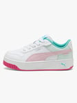 Puma Carina Street Little Kids' Sneakers - Unisex - Hvit - 31