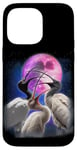 iPhone 14 Pro Max 3 Ibises Howling At The Moon Funny Ibis Bird Lover Birder Case