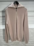 Ceasar Half Zip Knit Sand (XL)