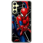 ERT GROUP Coque de téléphone Portable pour Samsung A34 5G Original et sous Licence Officielle Marvel Motif Spider Man 039 Parfaitement adapté à la Forme du téléphone Portable, Coque en TPU