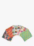 FreeSpirit Floral Dogs Fat Quarter Fabrics, Pack of 5, Multi