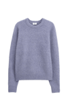 Filippa K Fluffy Hammer Sleeve Sweater Blå