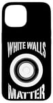 iPhone 15 White Walls Matter Lowrider Classic Car Lover Case