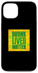 iPhone 13 Drunk Lives Matter Pop Art Comic Style Funny St Patricks day Case