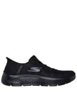 Skechers lip-ins: Go Walk Flex - Mali, Black, Size 5, Women