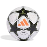 adidas Fotboll League Champions League 2024/25 - Vit/svart/silver/gul, storlek Ball SZ. 4