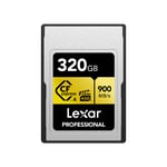 LEXAR CFEXPRESS A PRO GOLD R900/W800 320GB