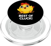 Best Of Cluck Jeu de mots amusant au poulet PopSockets PopGrip pour MagSafe