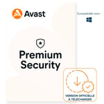 Avast Premium Security 2024 - Protection Antivirus | 1 appareil | 1 An | PC/Mac | Code d'activation - envoi par email