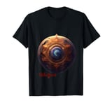 Graphic Novelty Sacred Geometry Circle Design T-Shirt