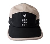 SAYSKY X LÖPLABBET Combat Cap Löparkeps Dam Black/Beige ONESIZE