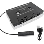 Universell kassett Bluetooth 5.0-adapterkonverter bilbandspelare för Aux Stereo Music Adapter Cassette