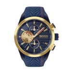 MONTRE Homme HUGO BOSS Bracelet en Caoutchouc avec Chrono et Date. 499,00€ Neuve