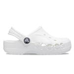 Crocs Baya Clog K Mixte Enfant Sabot, White, 38/39 EU