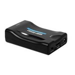 HDMI till Scart-omvandlare Video Audio Converter Adapter HD TV DVD Universal