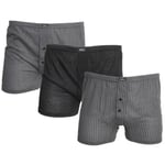 Tom Franks Mens Patterned Jersey Boxer Shorts (3 Pairs) - XL