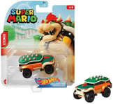 Hot Wheels Super Mario Bowser Car Limited Edition Toy