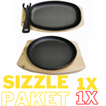 Omberg Sizzler Pan Paket, 2x