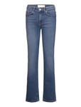 Ew009 Eiffel Low Jeans Bottoms Jeans Straight-regular Blue Jeanerica