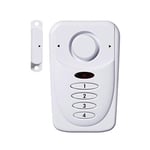 Sabre HS-EDA-UK Home and Commercial Loud 120 dB Siren and Exit Entry Delays-DIY Easy to Install, Wireless Elite Door Security Alarm (White), 1 Pack