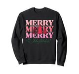 Christmas Season Merry Xmas Seasonal Holiday Outfit Graphic Sweatshirt