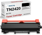 TN2420 Cartouche de Toner Compatible pour Brother DCP-L2530DW MFC-L2710DW HL-L2350DW DCP-L2510D HL-L2375DW MFC-L2730DW MFC-L2750DW HL-L2310D TN-2420 TN2410 TN-2410 (Noir, 1-Pack).[G426]