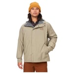 Marmot 78 All Weather Parka, Veste de pluie imperméable, manteau de pluie coupe-vent, coupe-vent hardshell pliable respirant, idéal pour la randonnée et le vélo, Homme, Vetiver, M