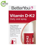 Better you Vitamin D3000+K2 Daily Multivitamin Oral Spray 12ml Pepperment Flavor