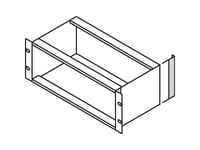 Schroff Hjørneprofiler For Emc-Tetning (Tekstil) - Hjørneprofil 3He 2Stk (24564199)