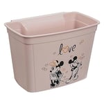 keeeper Minnie Boîte de Rangement à Suspendre, 4 L, Récipient Anti-rayures, Idéal pour les couches et les cosmétiques, Nordic Pink