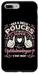 Coque pour iPhone 7 Plus/8 Plus Une Super Ophtalmologue Cadeau Ophtalmologue Femme