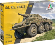 Sd.kfz. 234/3 Tank 1:3 5 Plastique Model Kit 6756 Italeri