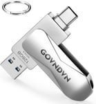 256 Go Clé Usb Pour Iphone 15, Iphone Cle Usb Pour Enregistrer Plus De Photos Et Vidéos, Clés Usb C Stockage Externe Pour Iphone 15 Série/Ipad/Android/Pc/Mac (256Go)[Q1377]