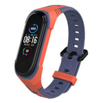 BDIG Bracelet for Xiaomi Mi Band 5 Mi Band 4/3 Strap Replacement, Soft Silicone Strap Wristband WatchBand Accessories for Xiaomi Mi Band 5/4/3 (No Host)